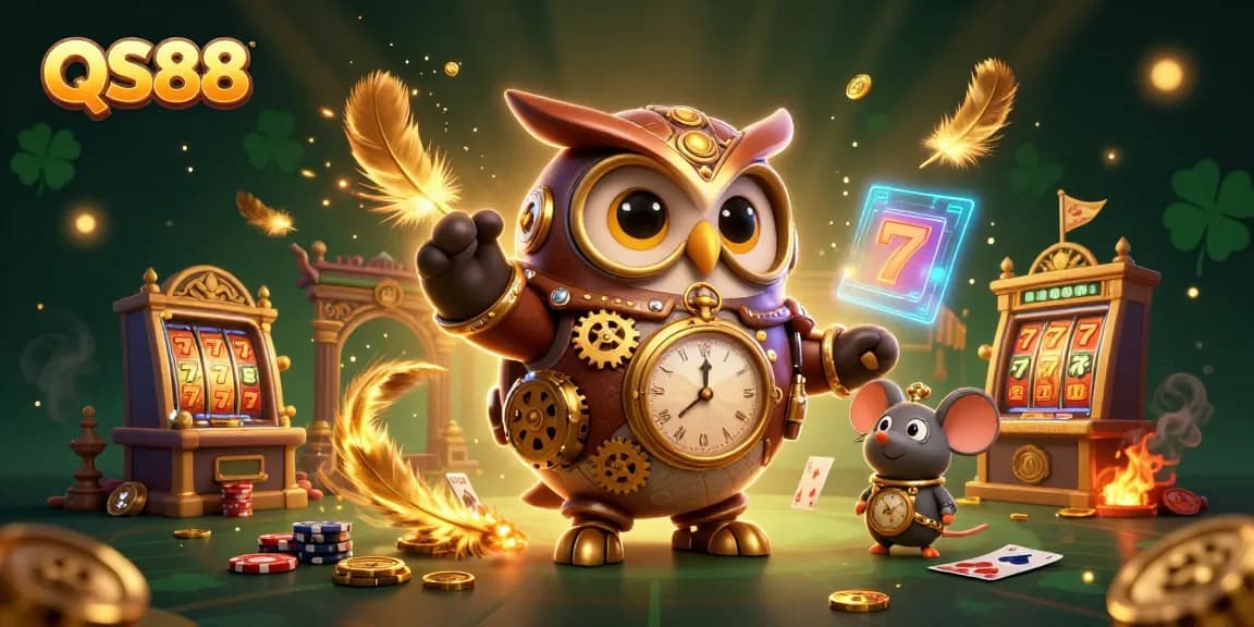 Experience the excitement of QS88 with thrilling slots, golden coins, and engaging casino action.