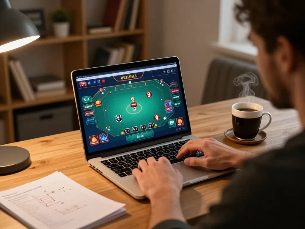 Experience online poker gameplay on https://jtg88.com/ with focused player and strategy notes.