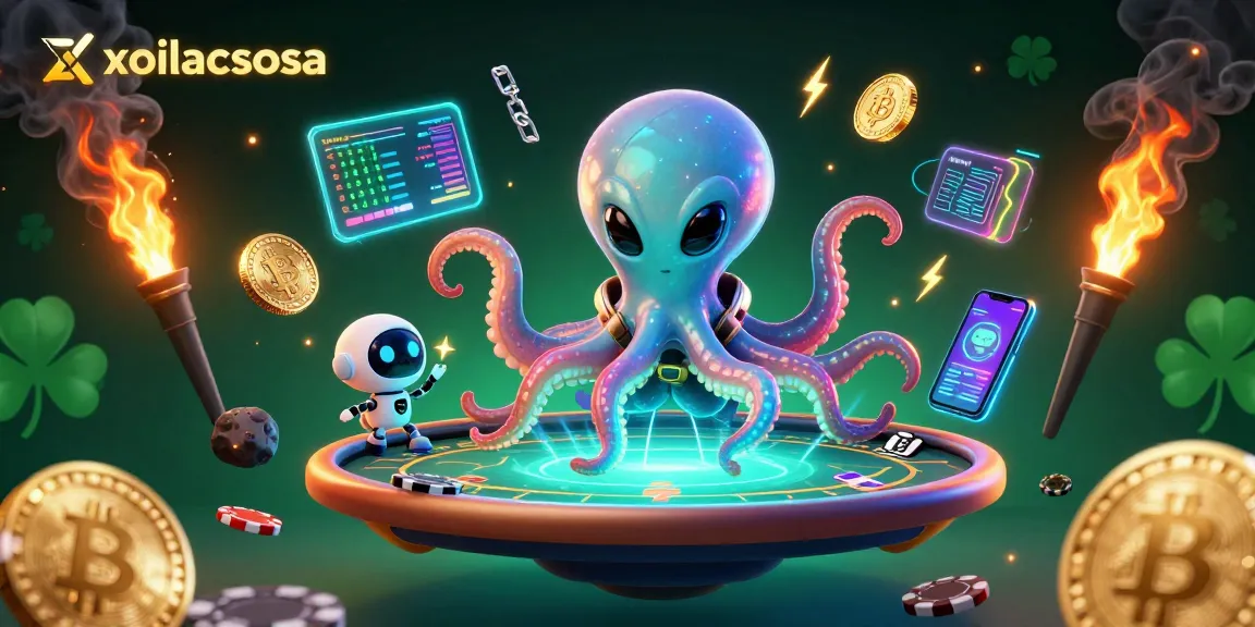 Experience thrilling gameplay with xoilacsosa in an immersive cosmic poker scene filled with vibrant elements.