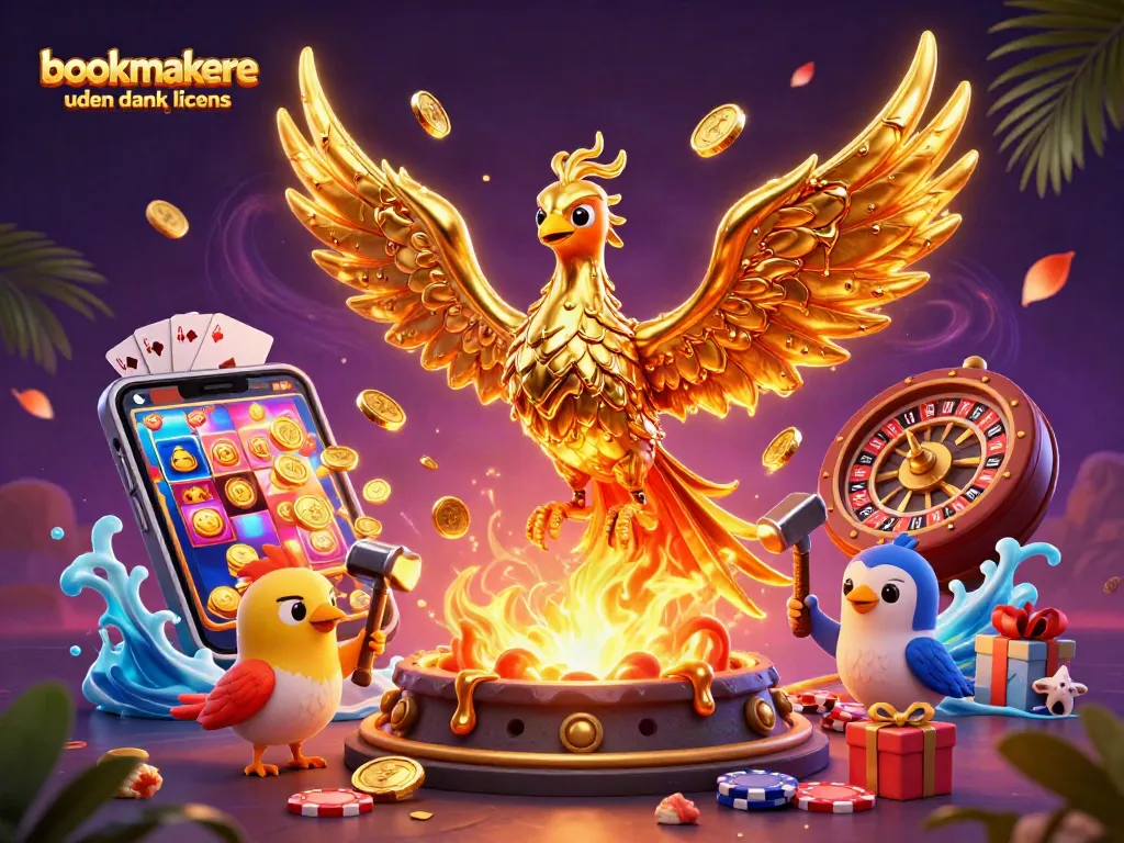 Engage with bookmakere uden dansk licens while witnessing the golden phoenix and casino elements.