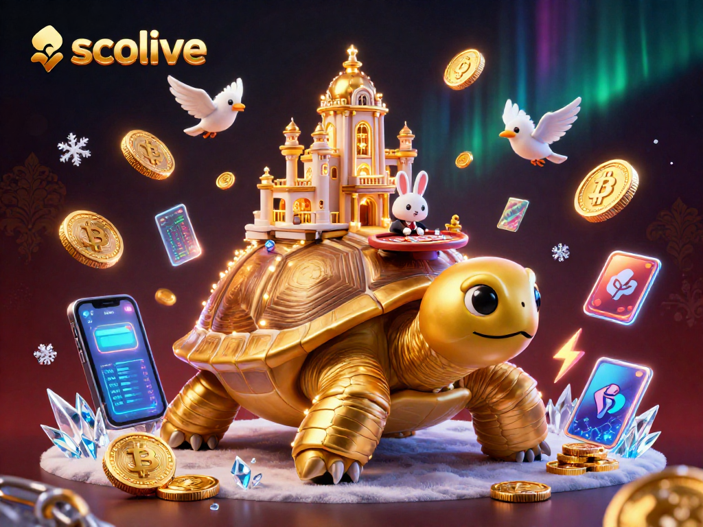 Experience high-stakes gaming excitement with socolive's vibrant crypto casino featuring a tortoise palace.