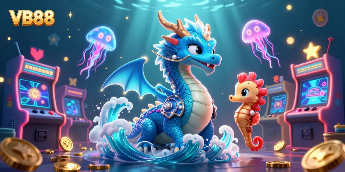 Engage with exciting VB88 casino experiences featuring vibrant ocean characters and gaming elements.