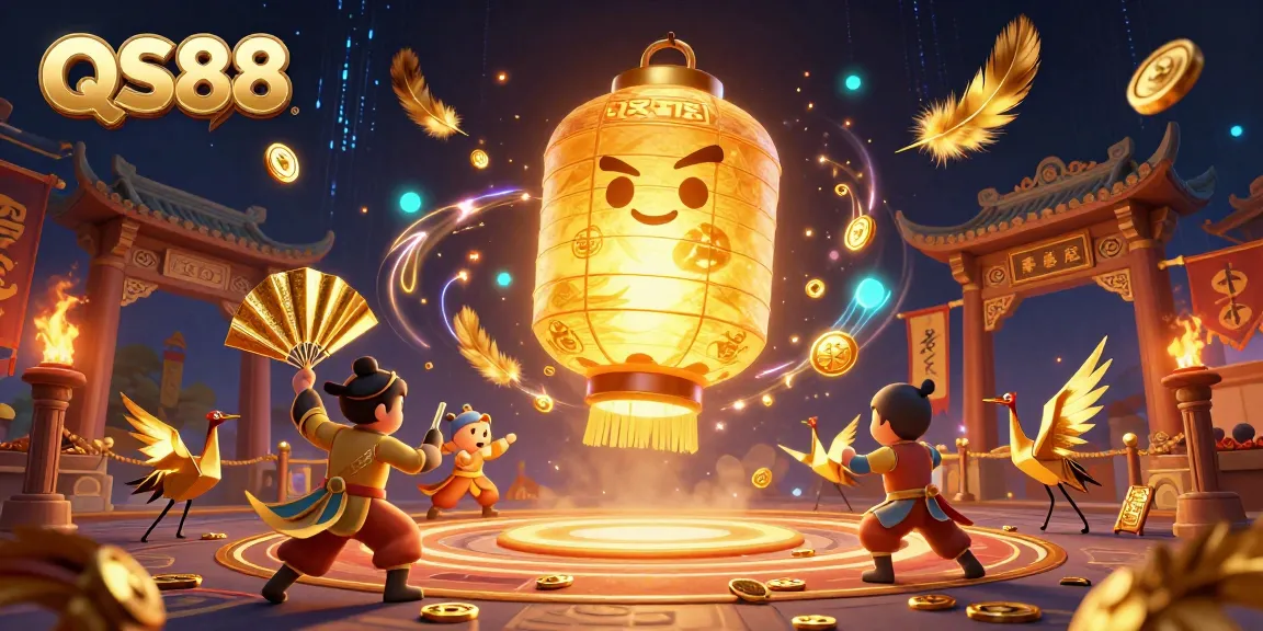 Engage with the thrilling QS88 casino experience featuring lantern spirits and dynamic elements.