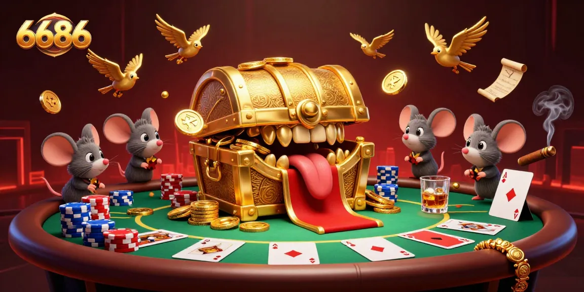 Engage with 6686 casino treasures featuring vibrant poker scenes and rich gameplay elements.