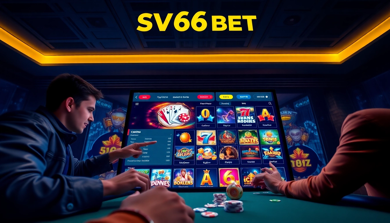 Experience the thrill of SV66 BET with exciting casino games in a vibrant, secure environment.