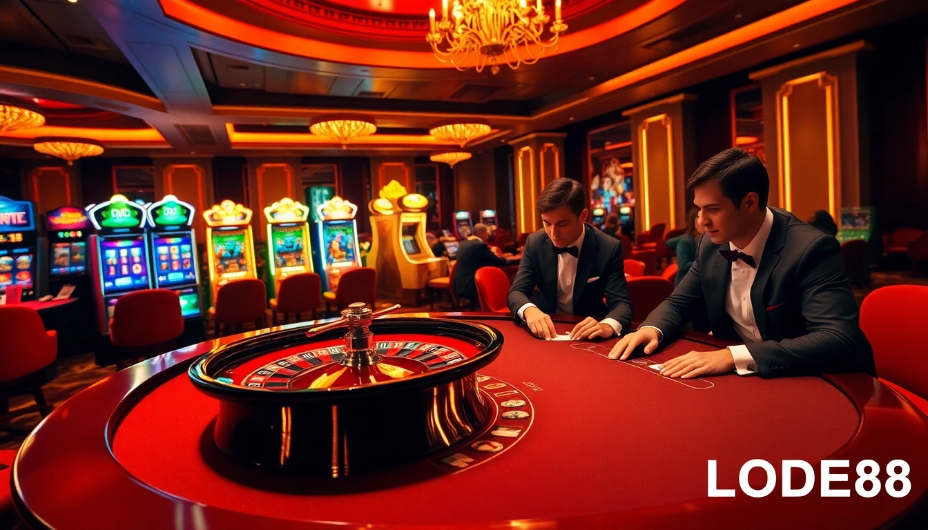 Experience thrilling gameplay at https://lode88.ae/ with engaging casino action and vibrant atmosphere.